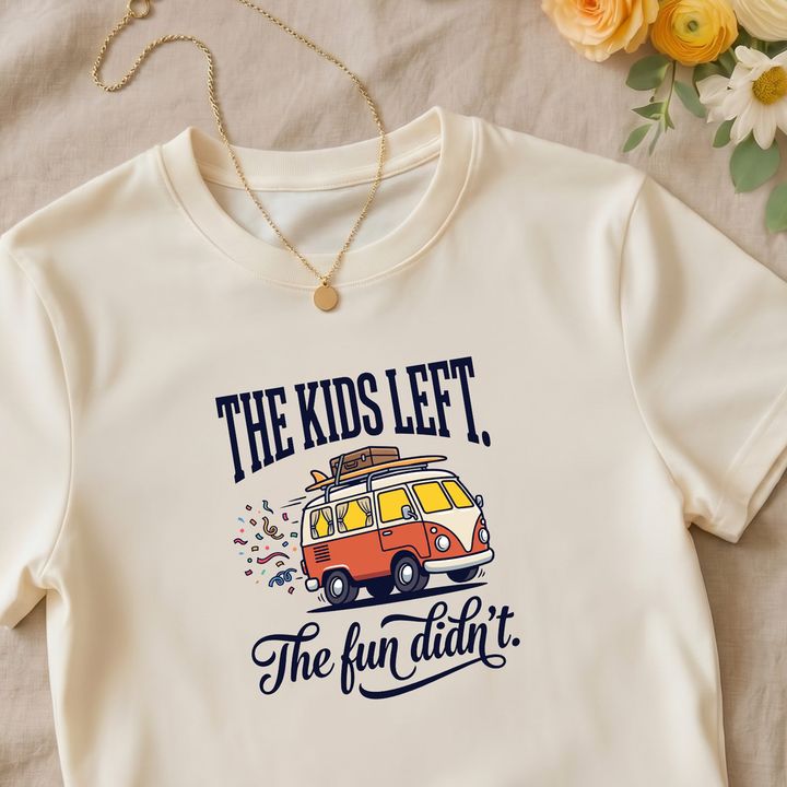 The kids left, the fun didn't tee
